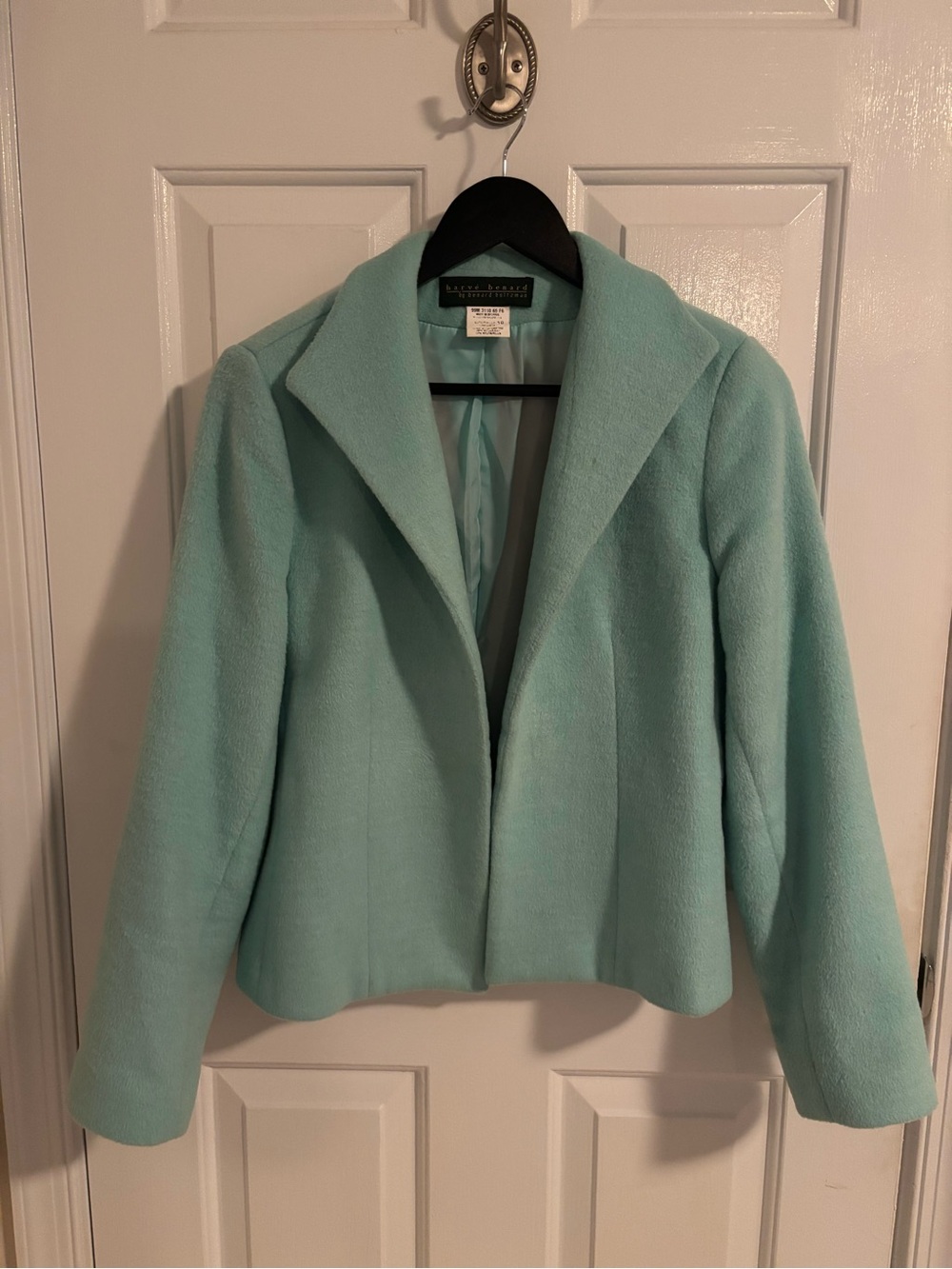 Make offer! Harve Benard Foam Mint Green Tailored Women's Blazer 10